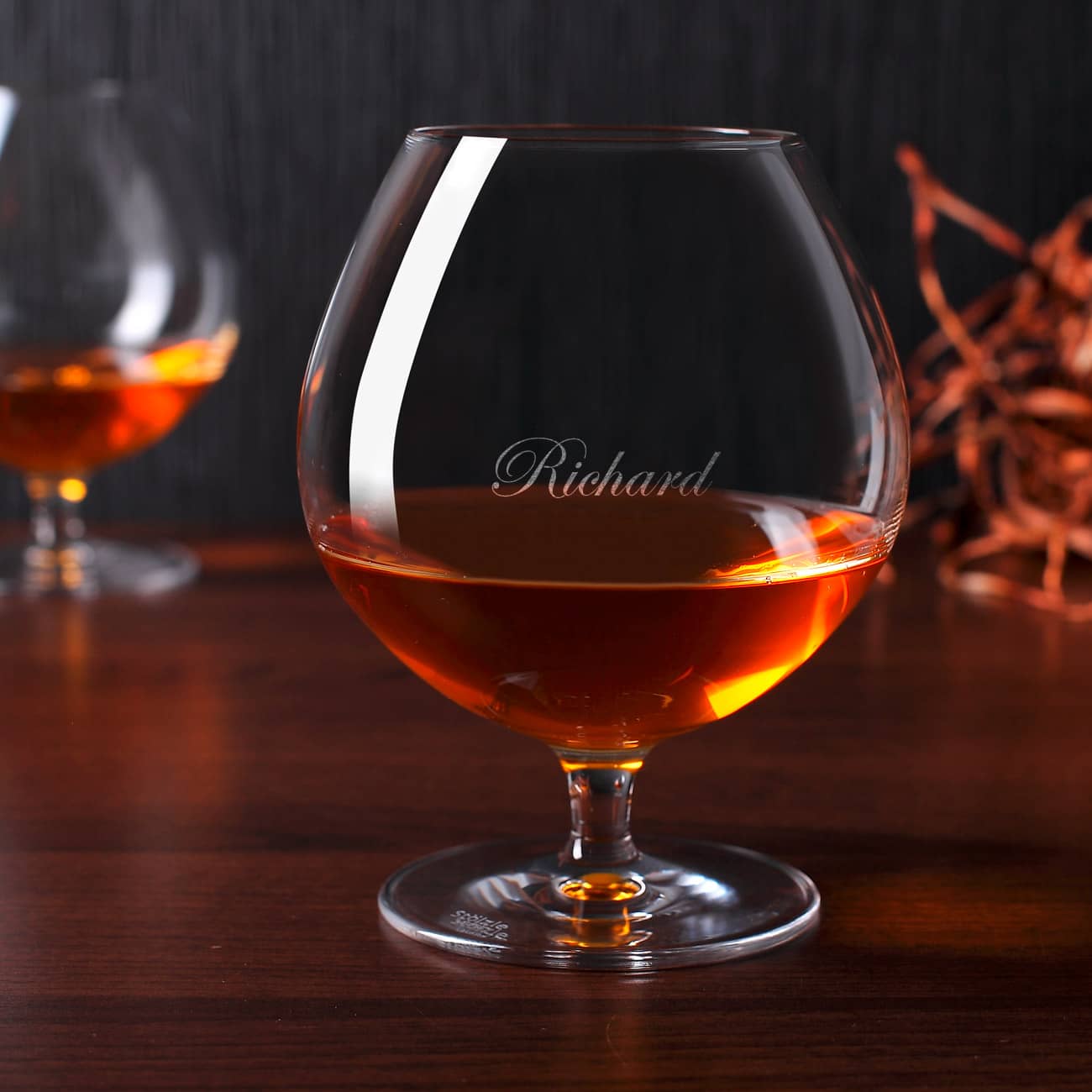 Graviertes Cognac-Glas mit Wunschnamen –