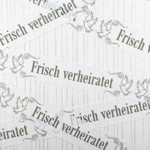 Abgrenzungsseil Frisch verheiratet