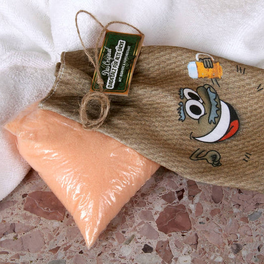 Badesalz für Alte Säcke mit Bierhefe und Hopfenextrakt