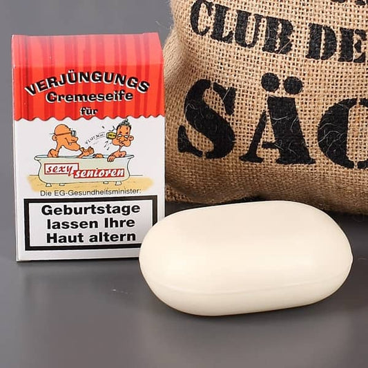 Verjüngungsseife für alte Säcke