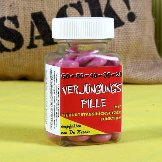 Verjüngungspillen in pink