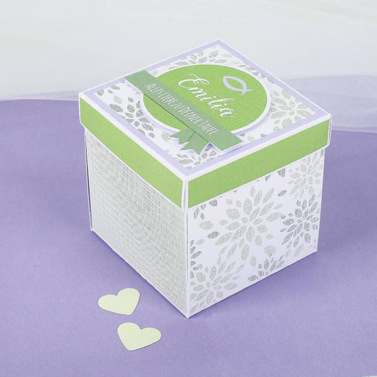 Geschenkbox zur Taufe, Kommunion oder Konfirmation
