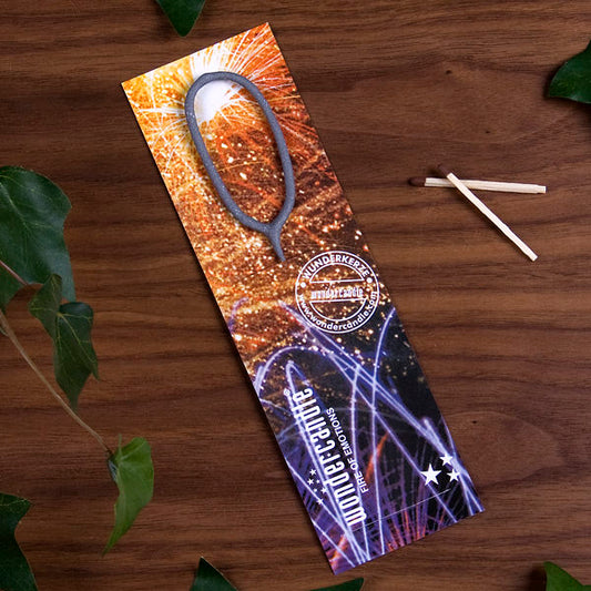 Wunderkerze Zahl "0" als Überraschung