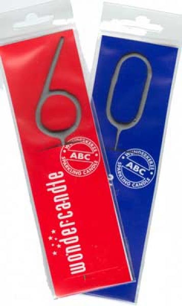 Wunderkerzen zum 60. Geburtstag