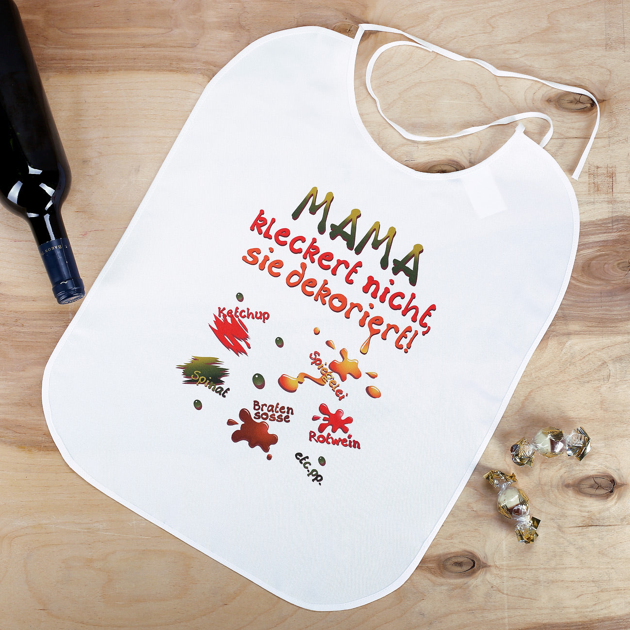 XL Latz - MAMA kleckert nicht, sie dekoriert!