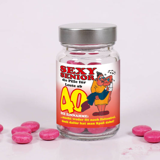 Pillen als Geburstatgsgeschenk