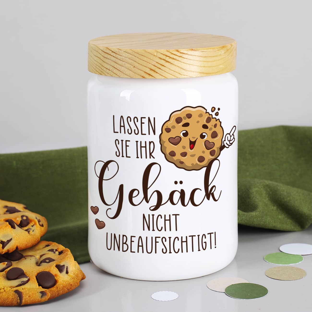 Lassen Sie Ihr Gebäck nicht unbeaufsichtigt!