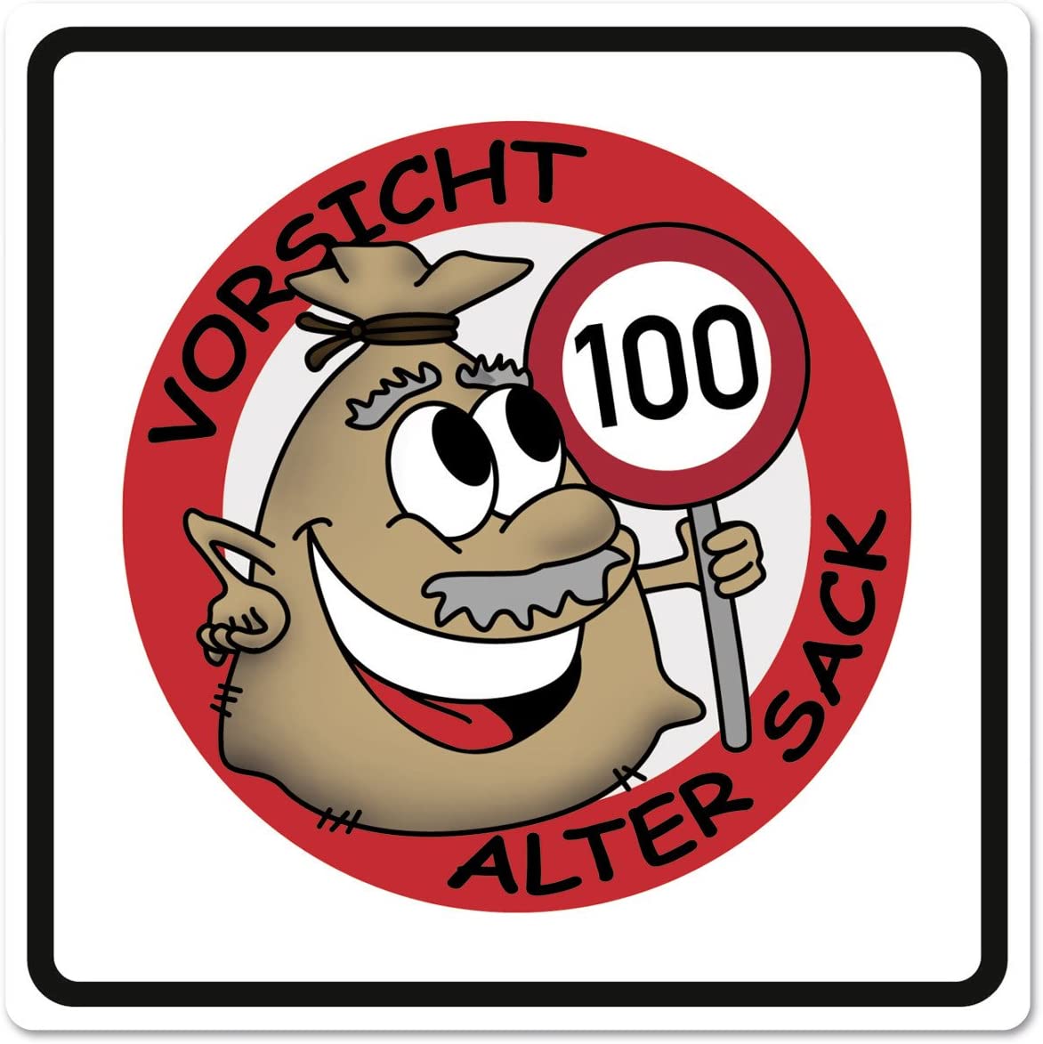 PVC-Banner - Alter Sack - Geburtstagsdekoration