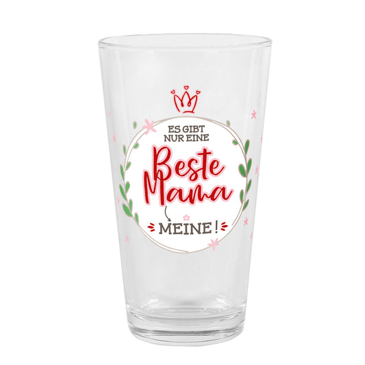 Es gibt nur eine beste Mama - Trinkglas