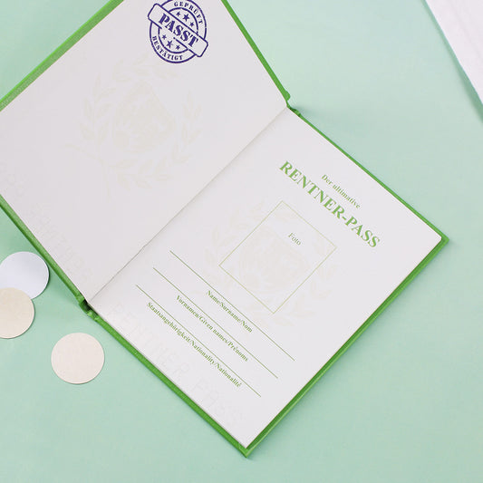 Rentner Pass - Spaßbuch