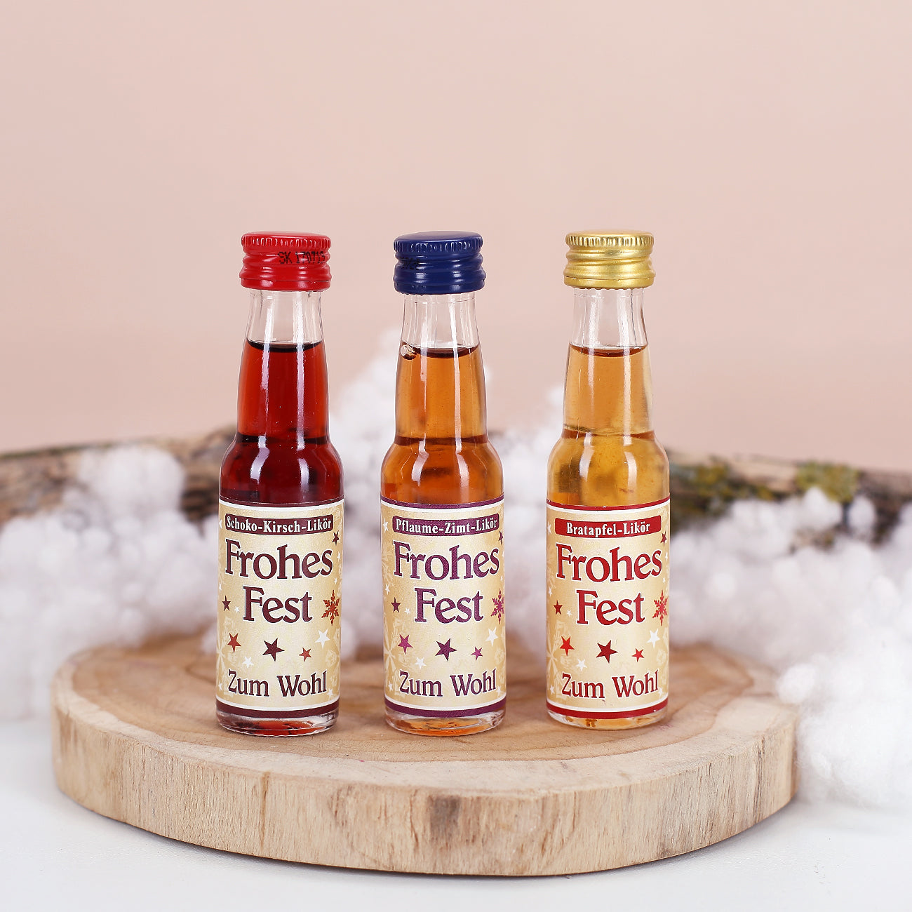 3 x Likör zu Weihnachten