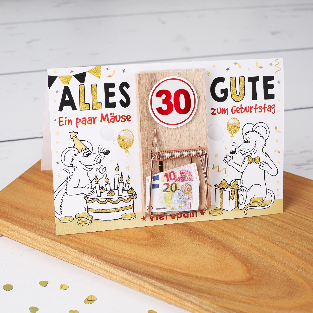 Ein paar Mäuse zum 30. Geburtstag