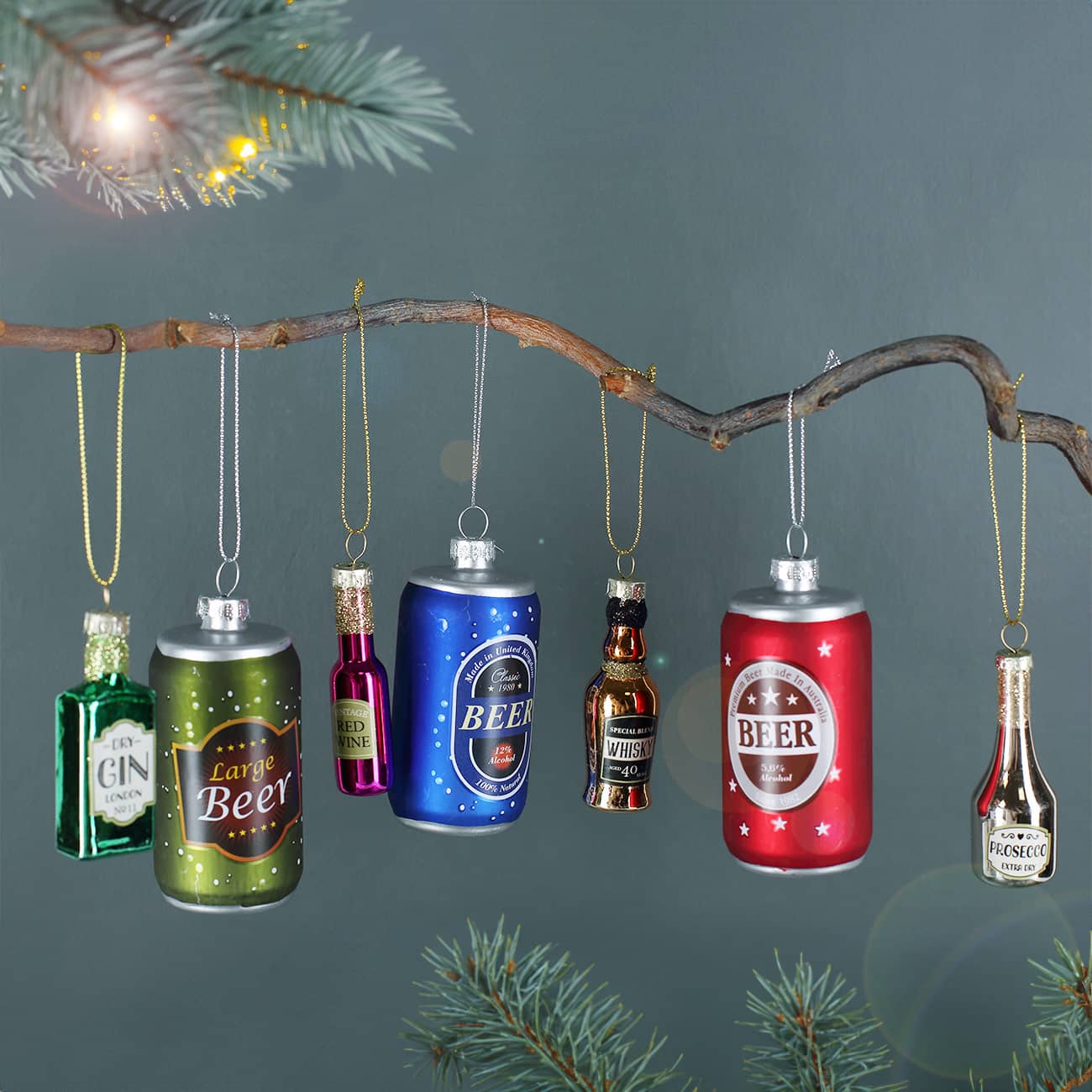 Lustiger Weihnachtsbaumschmuck