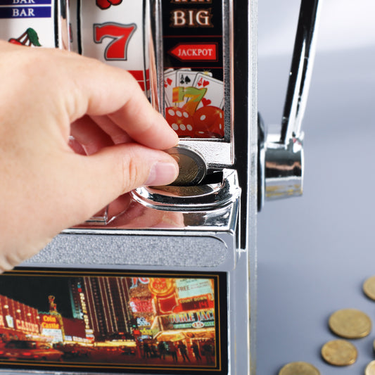 Münzschlitz zum Spielen