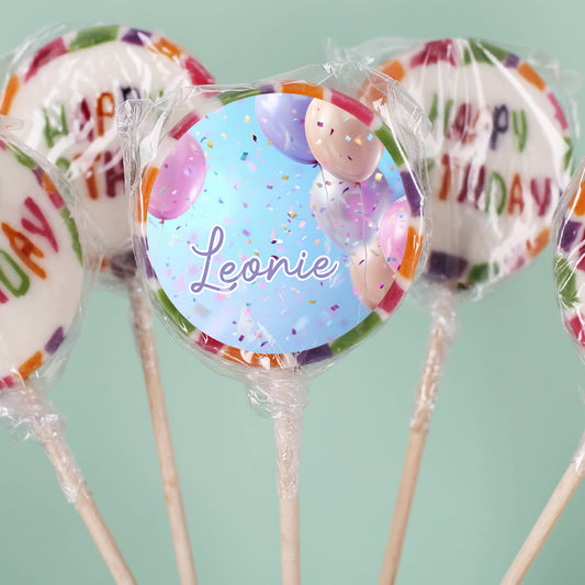Persönlicher Lolli zum Geburtstag