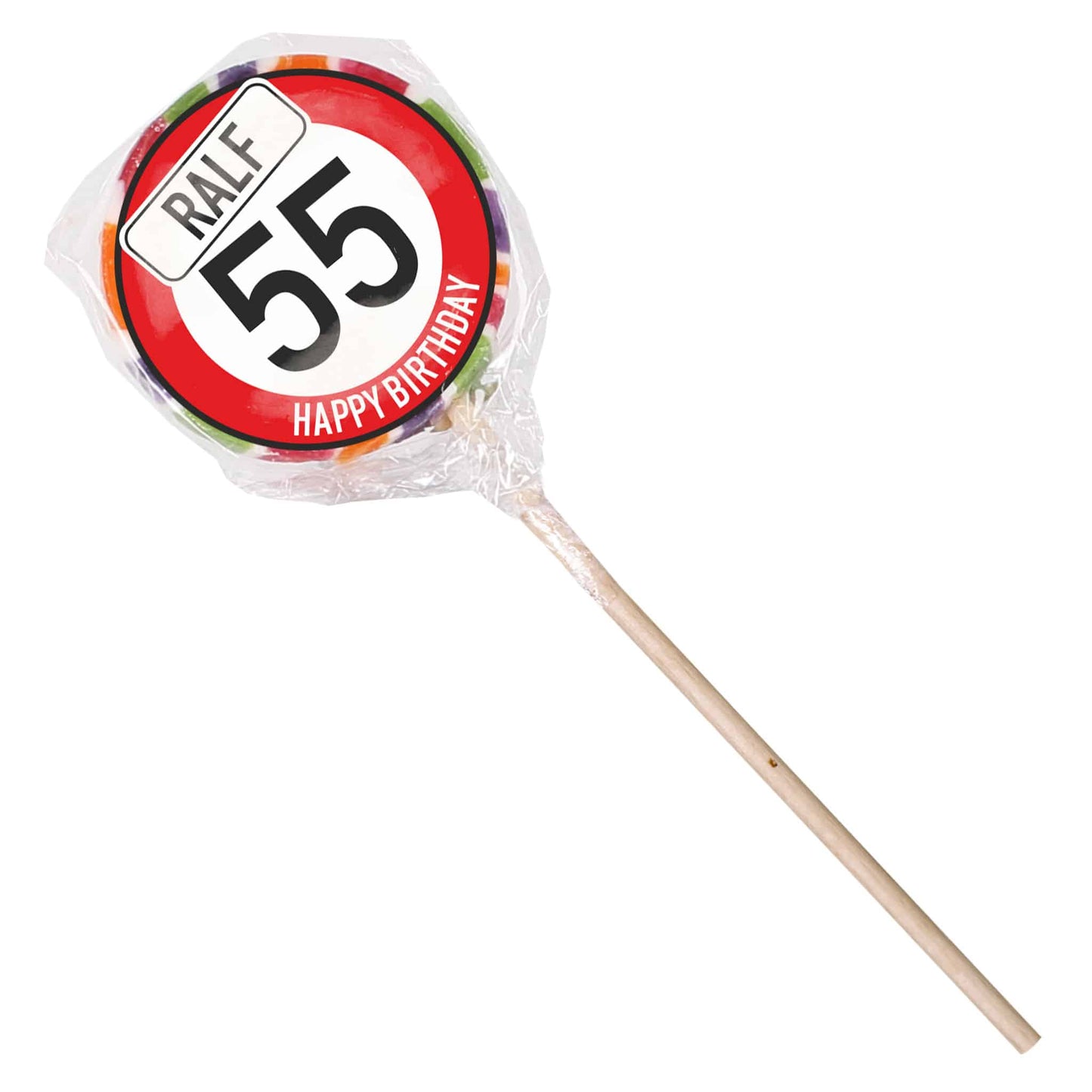 Persönlicher Lolli zum Geburtstag