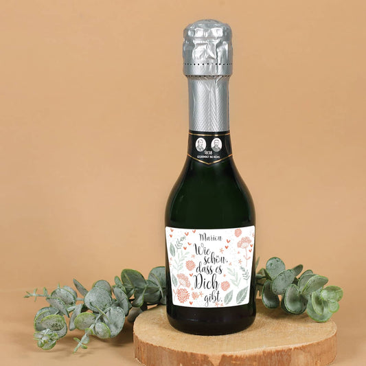 Dankeschön Geschenk mit leckerem Sekt