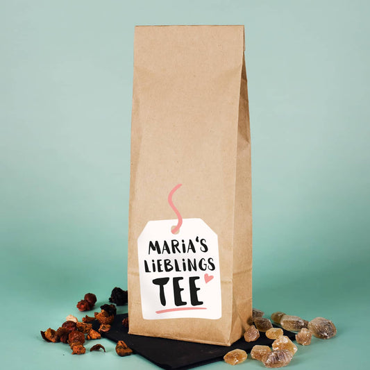 Lieblingstee Früchtetee mit Name