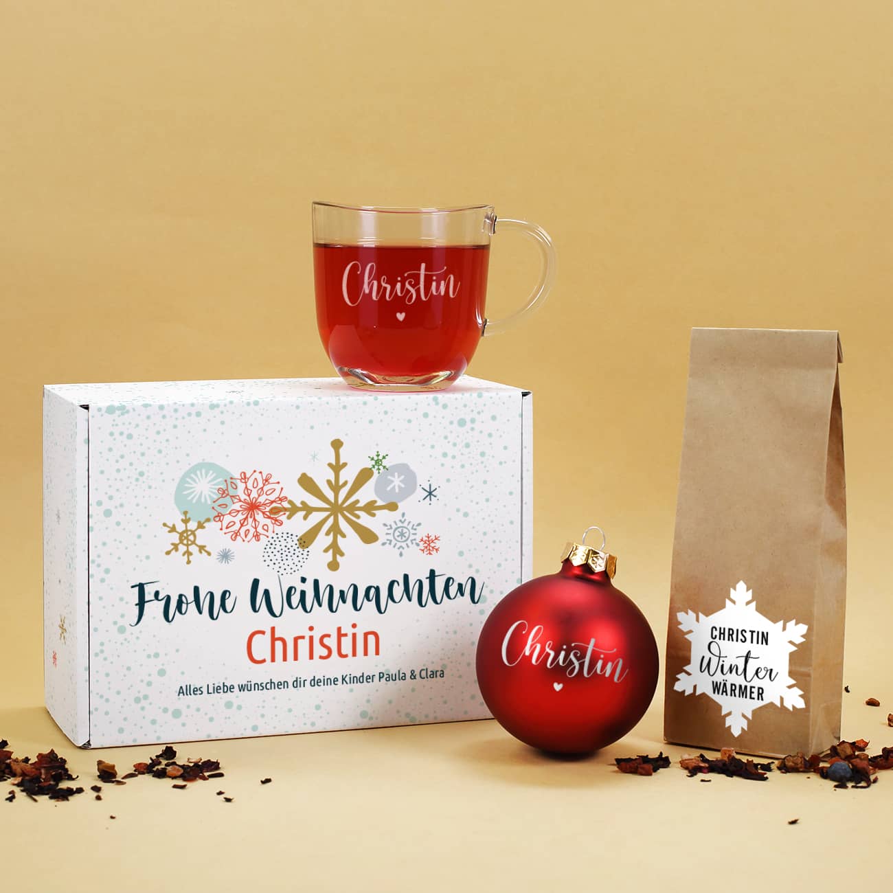 Geschenkset zu Weihnachten
