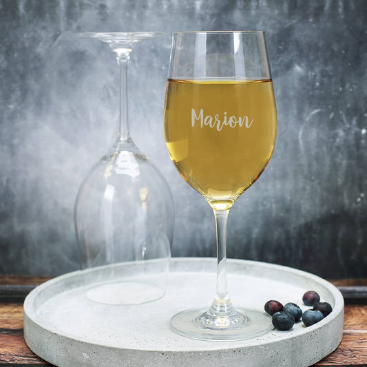 Weinset zum Ruhestand mit Maybachwein und graviertem Glas