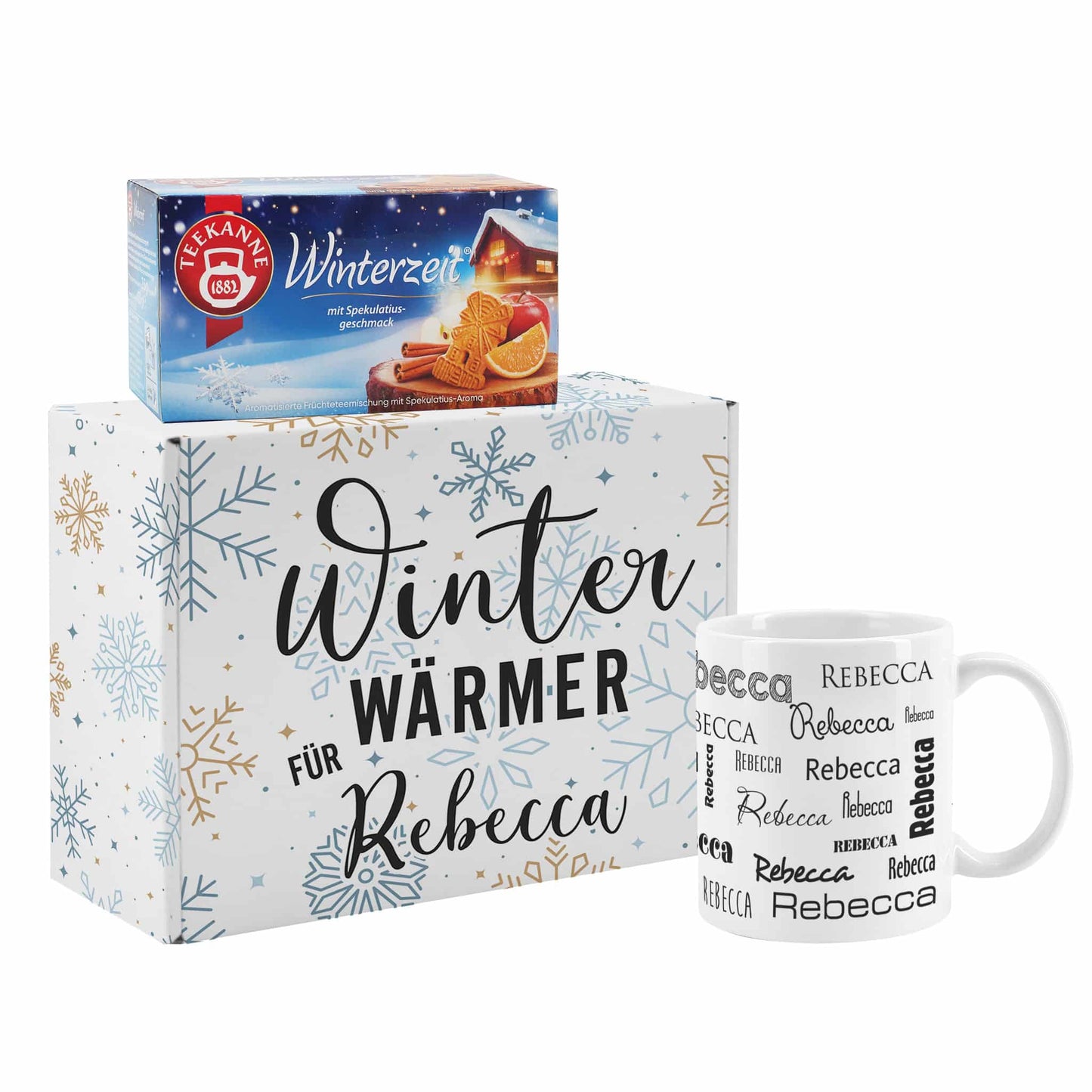 Personalisiertes Tee Geschenkset