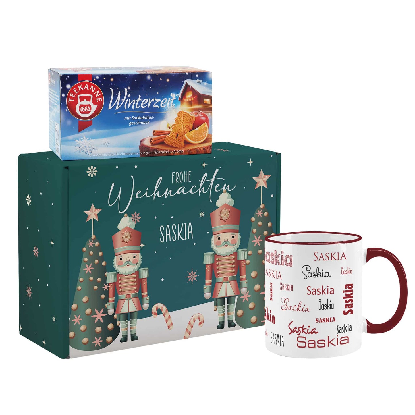 Personalisiertes Geschenkset zu Weihnachten