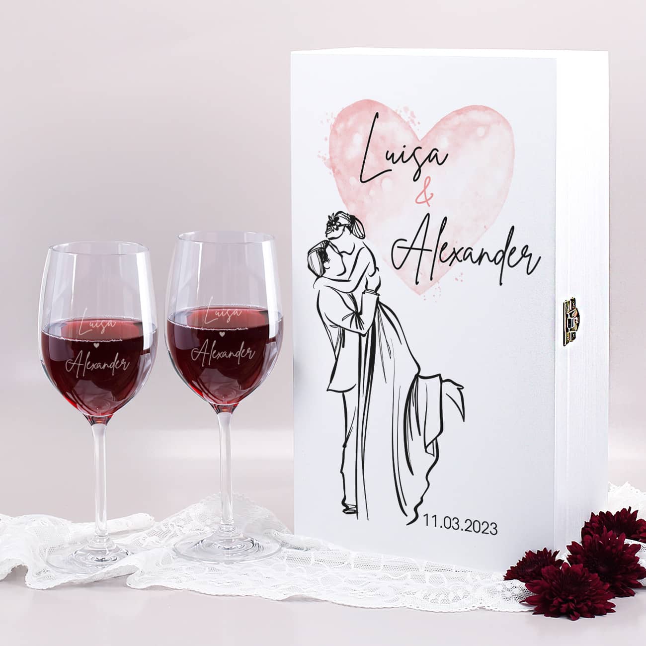 Geschenkset zur Hochzeit