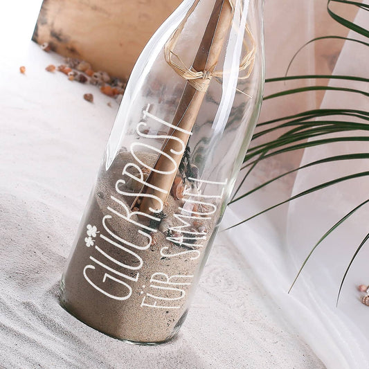 Glückspost zum selber dekorieren mit Deko