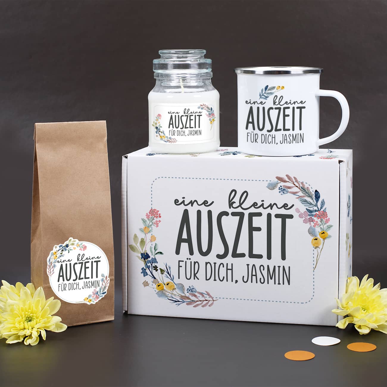 Personalisiertes Geschenkset