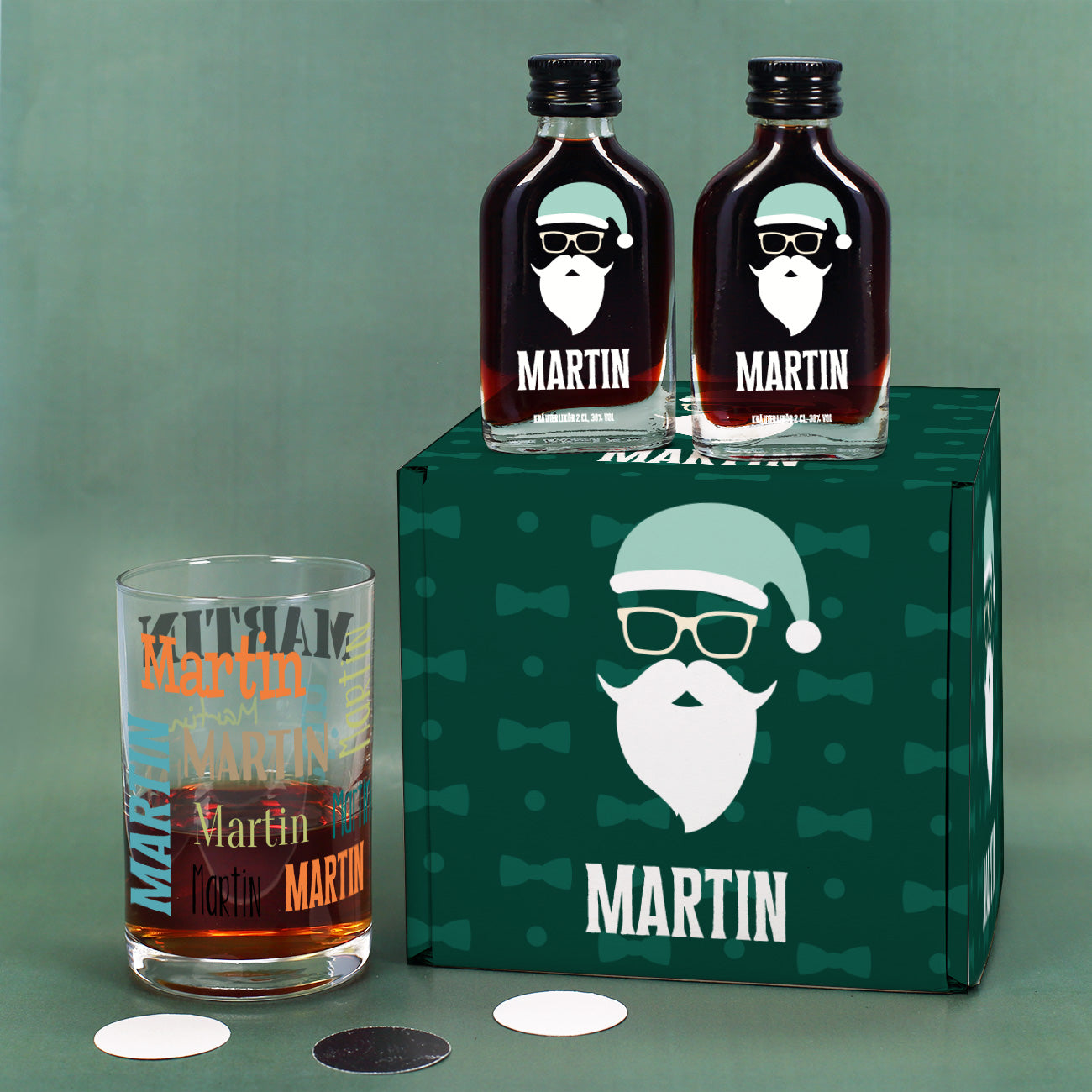 Schnaps Geschenkset für Männer Weihnachten –