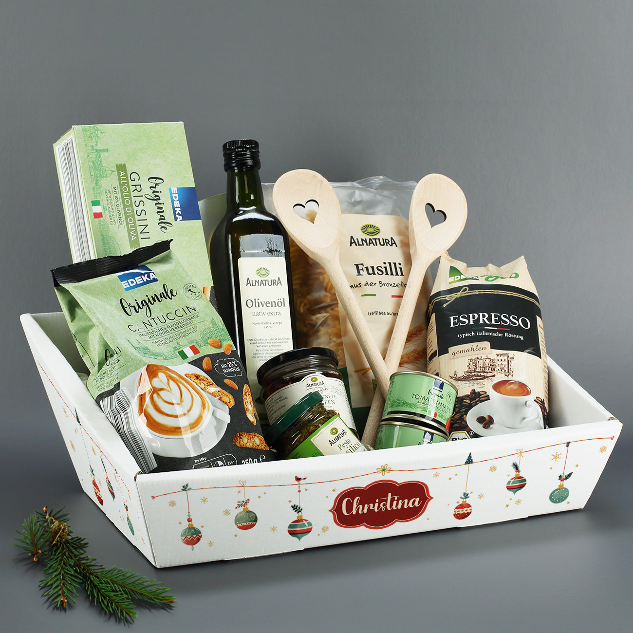 Geschenkkorb Ideen Weihnachten
