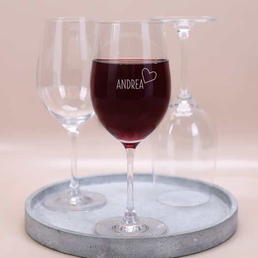 Was für ein Glück - Wein Geschenkset mit Weinglas und Geschenkbox | Bienenfreundlicher Biorebe