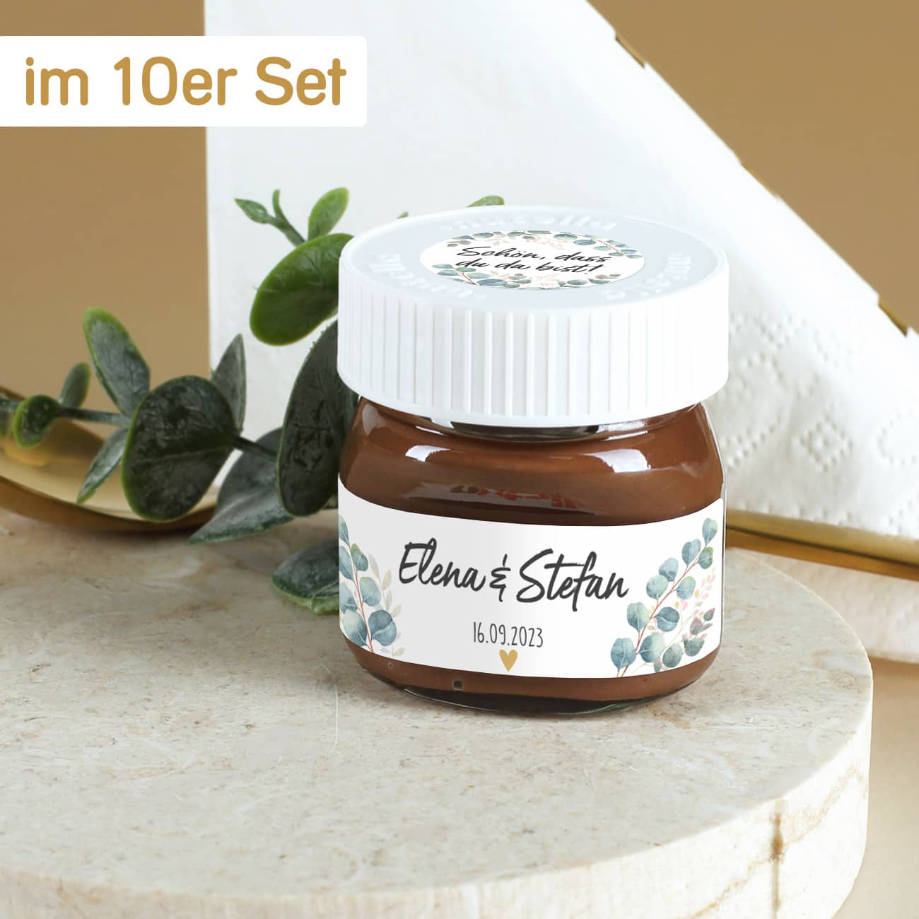 Wunderschne Nutella Lffel Personalisiert Ebenbild