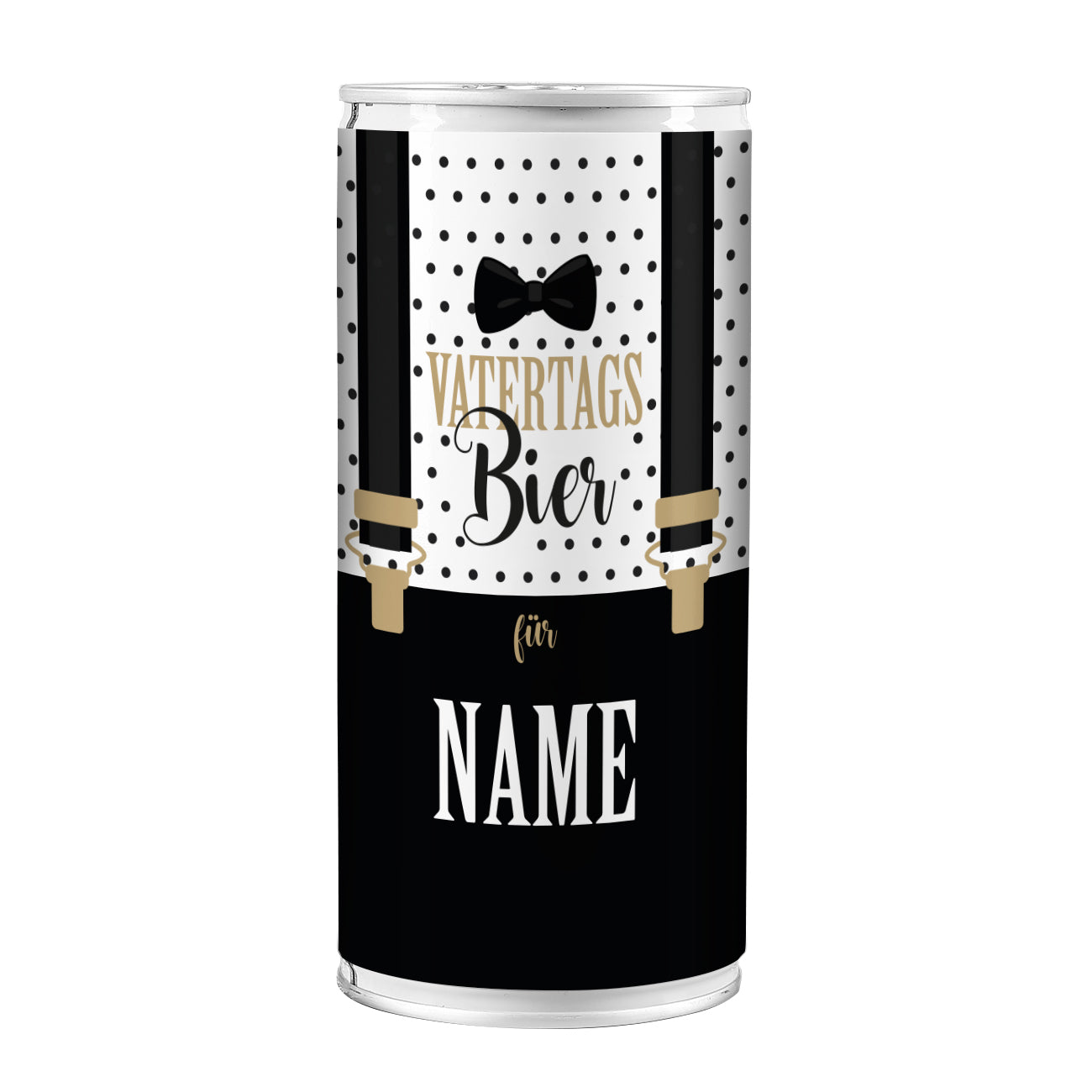 Vatertagsbier 1 Liter Bierdose mit Name des Vaters