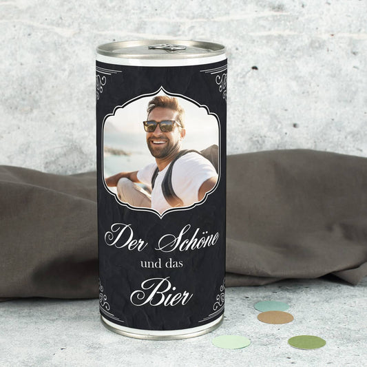Personalisierte Bierdose bedruckt mit Foto nach Wunsch