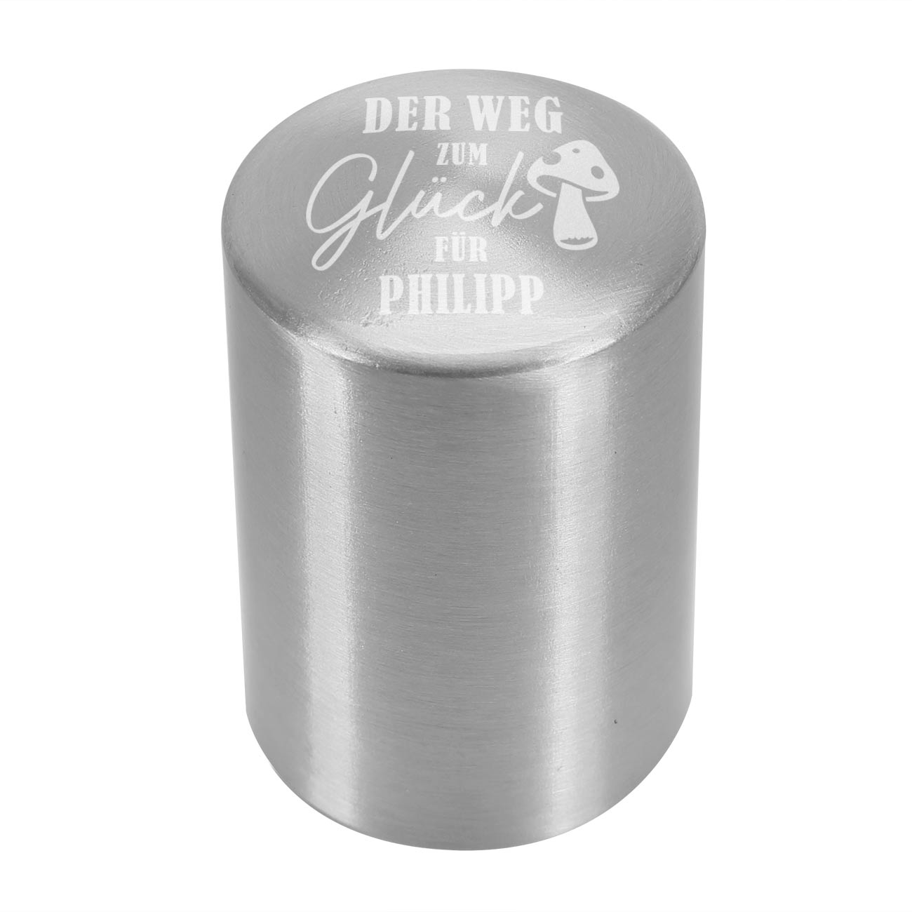 Mit persönlicher Namensgravur