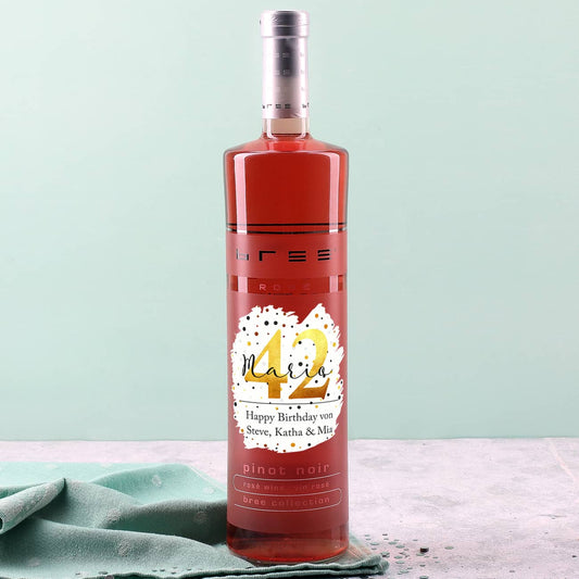 XXL Weinflasche zum Geburtstag