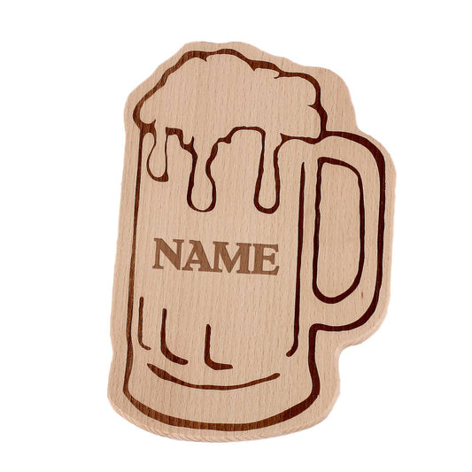 Brettchen aus Holz mit Name