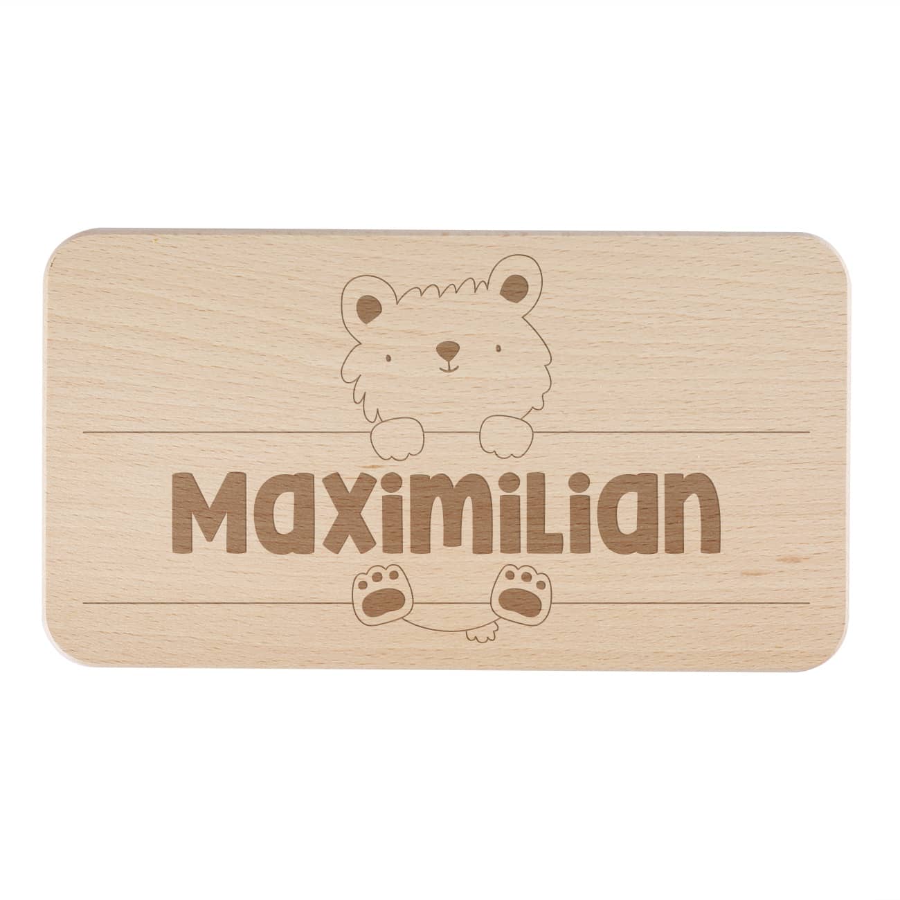 Niedliche und persönliche Gravur