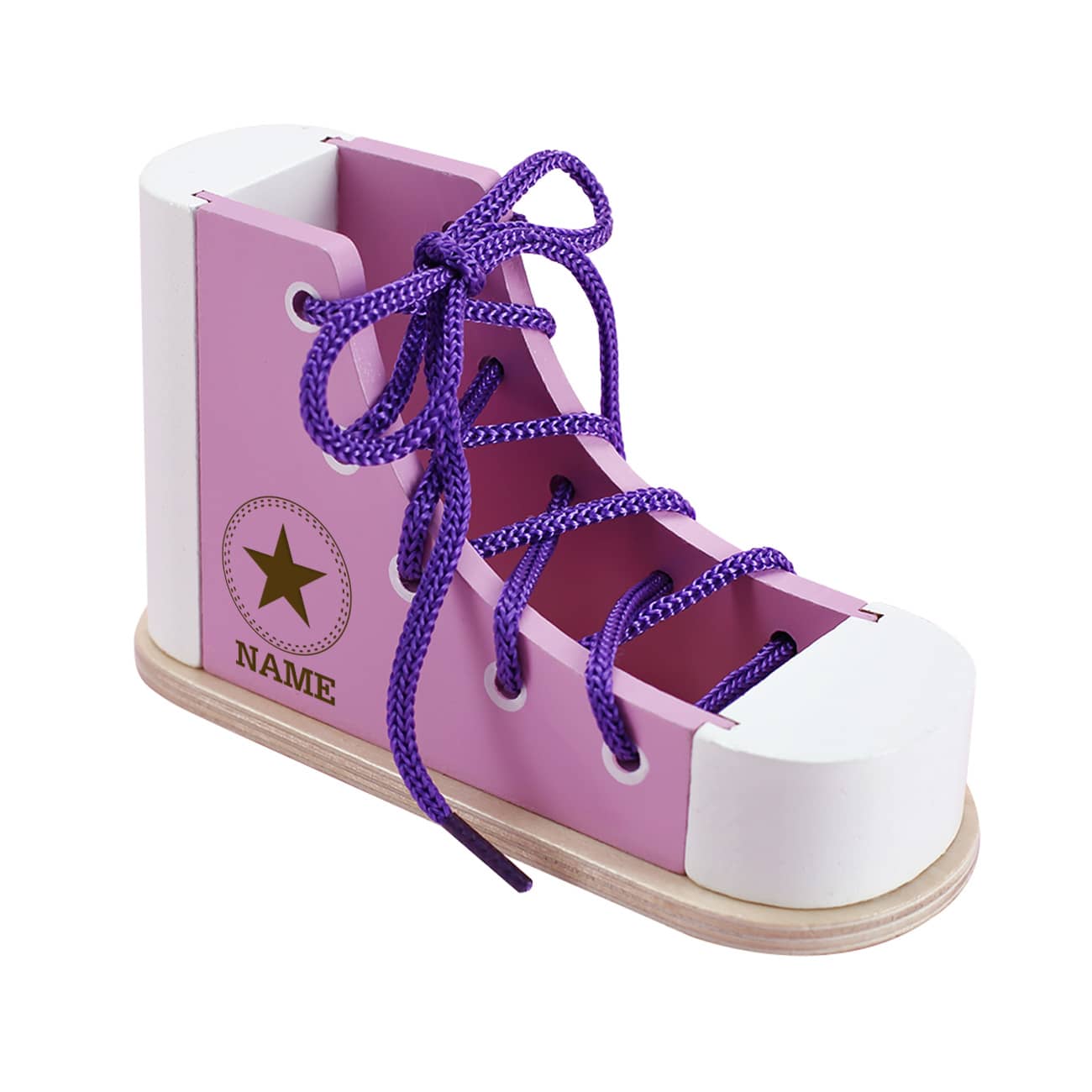 mit Namensgravur und Stern Motiv