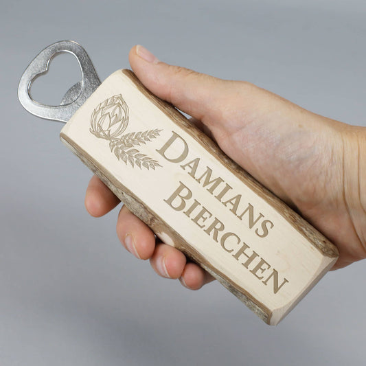 Bierchen - Flaschenöffner mit Namensgravur