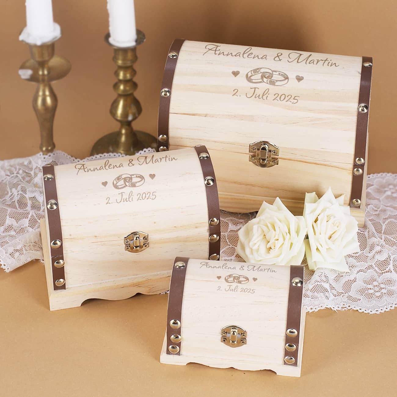 Schatztruhe zur Hochzeit