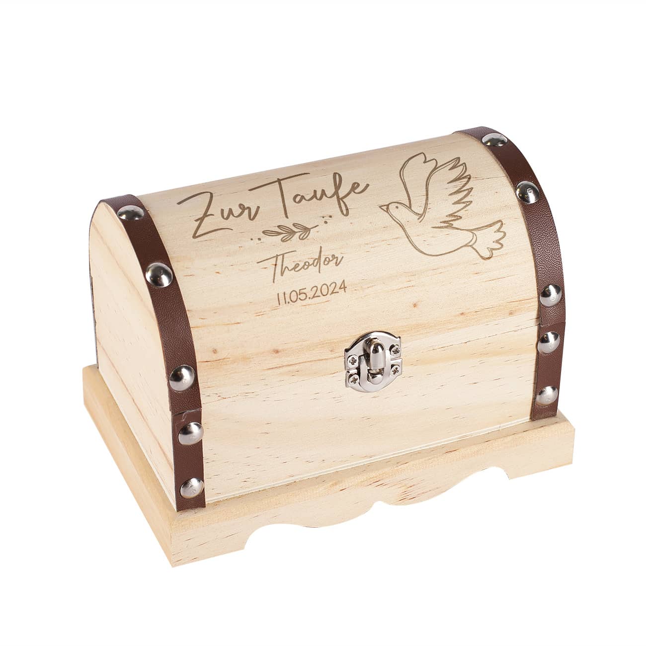 Mit persönlicher Gravur von Namen & Datum