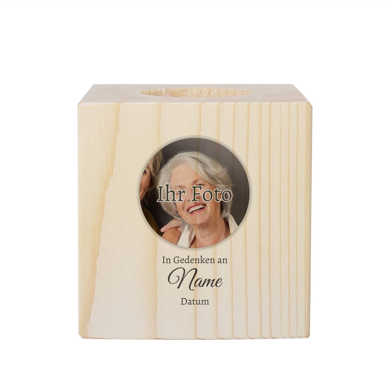 Mit Ihren Daten bedruckt