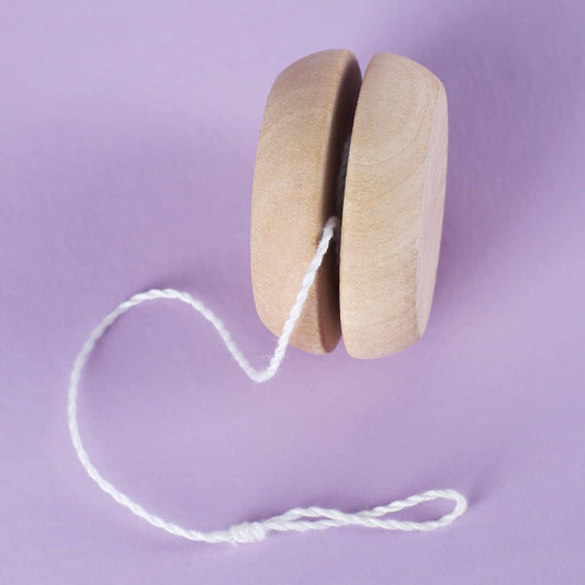 Graviertes Jojo aus Holz