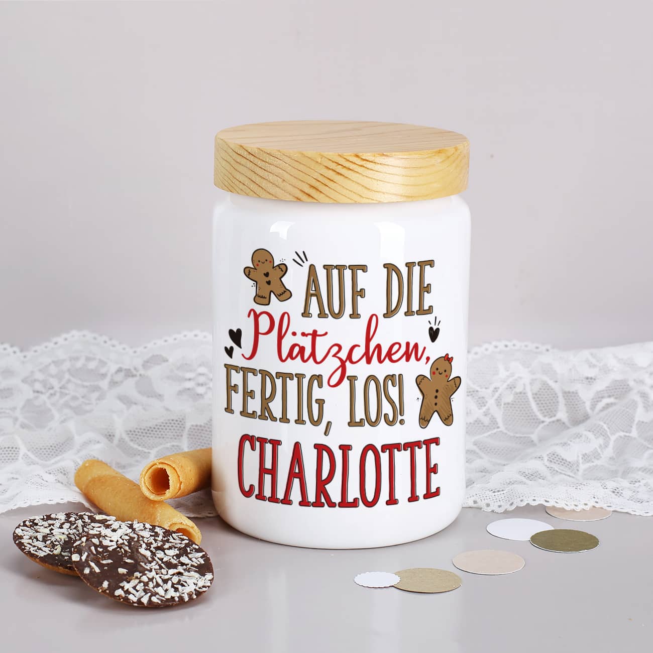 Keksdose für Weihnachten