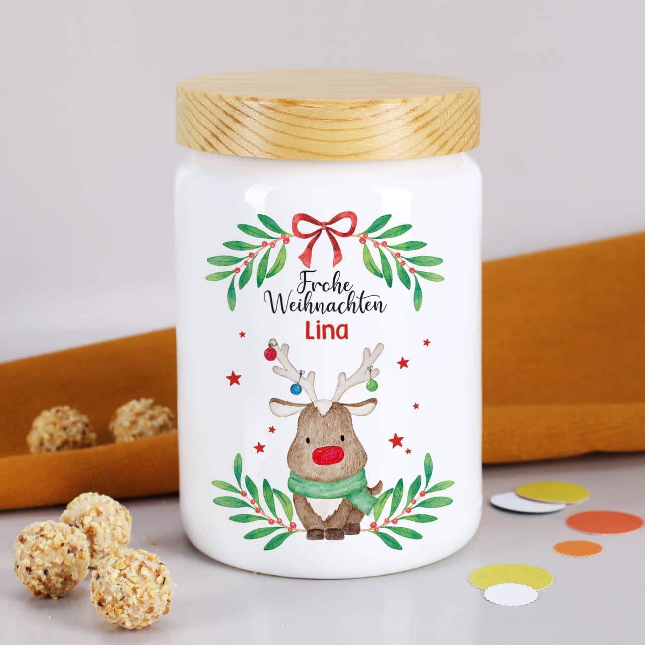 Keksdose zu Weihnachten