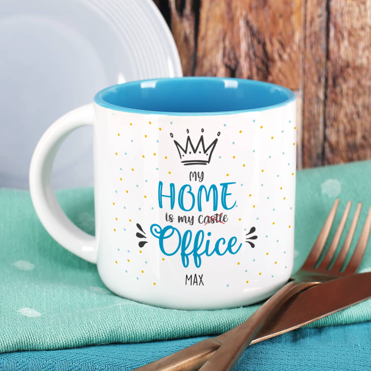 Große Tasse Homeoffice