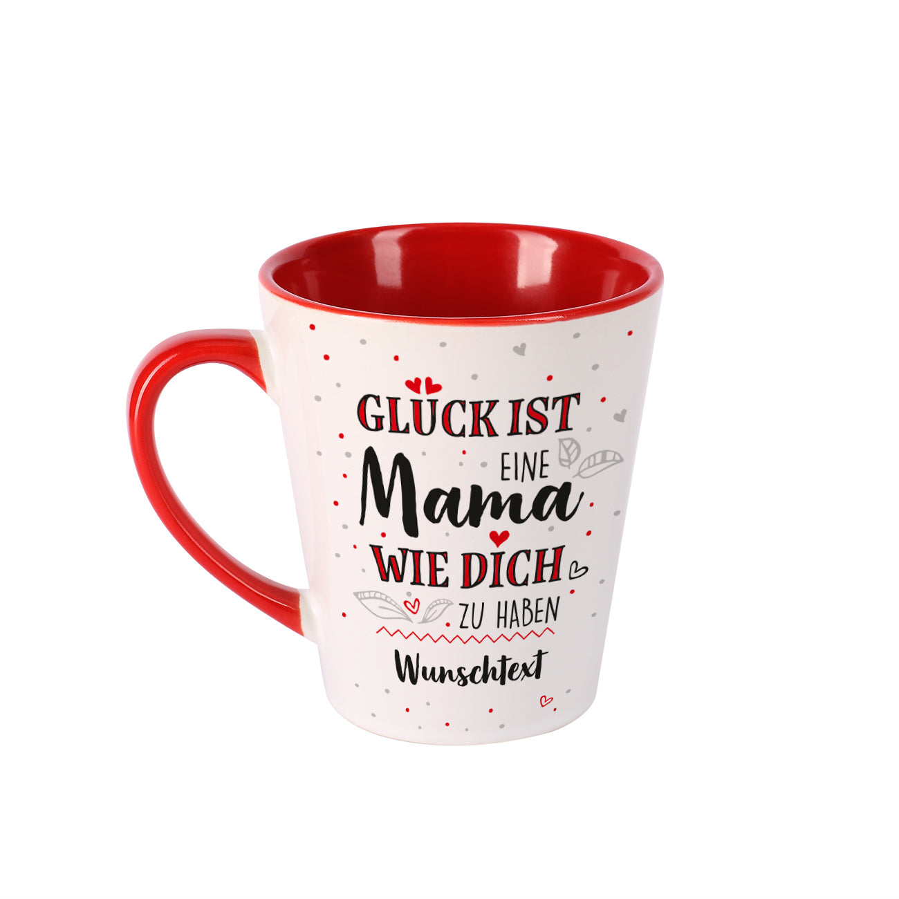 Personalisierte Tasse – „Glück ist, eine Mama wie dich zu haben“ mit Wunschtext
