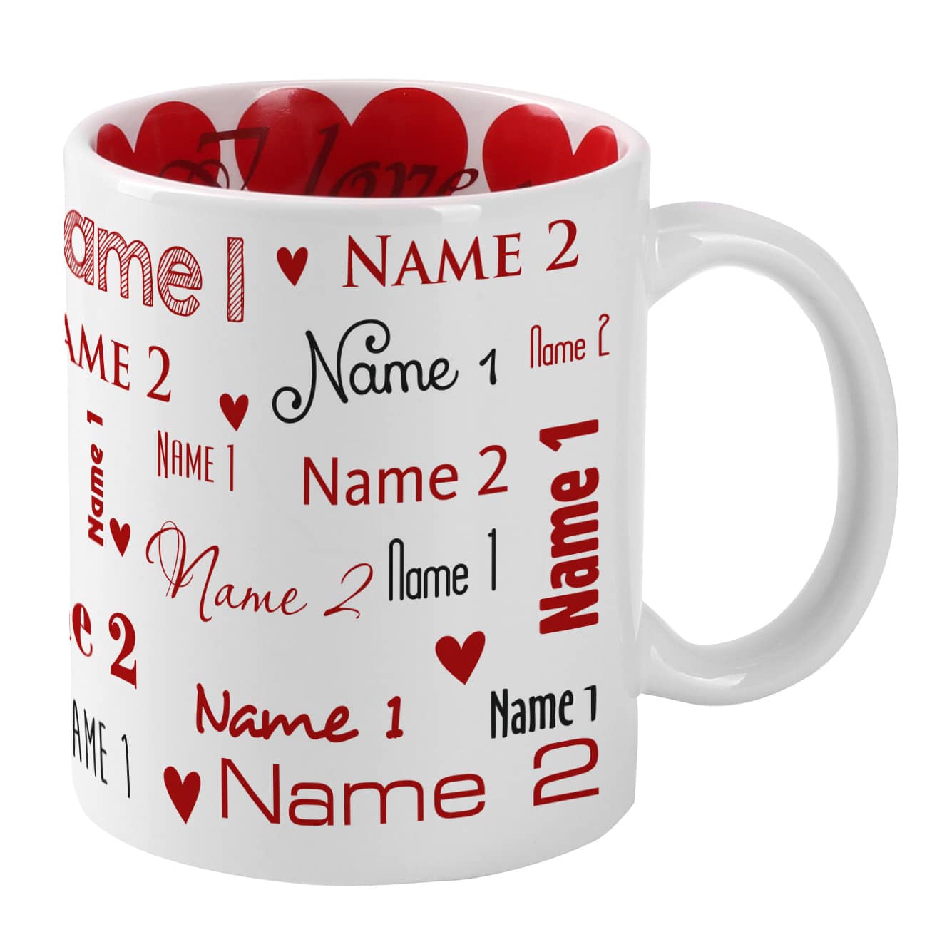 Mit Ihren Wunschnamen persönlich für Sie bedruckt